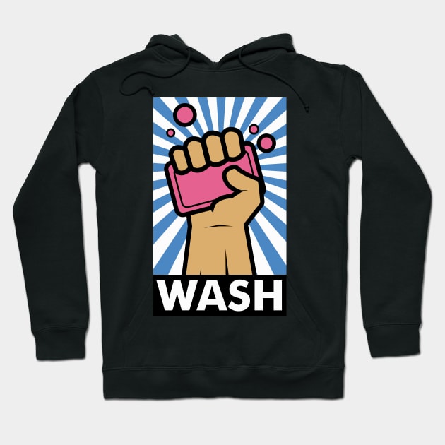 Wash your hands Hoodie by gastaocared